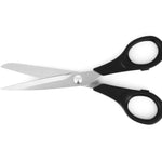 Ideal-Tek Stainless Steel Industrial Scissors 336-60.BK Straight Nylon Handles 155mm