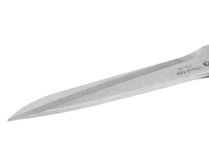 Ideal-Tek Stainless Steel Industrial Scissors 336-75.BK Straight OAL 190mm