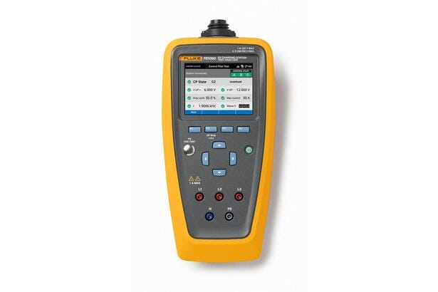 Fluke FEV350 EV Charging Station Analyzer Kit for Type 1 and 2 Connectors with TruTest Software Licence