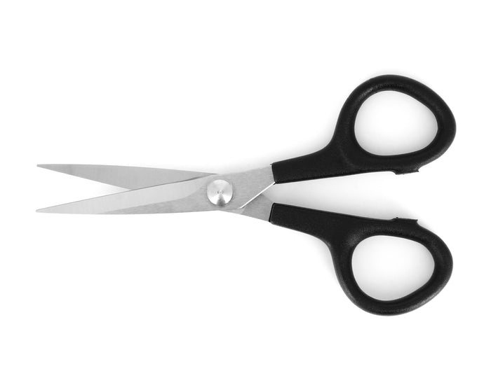 Ideal-Tek Stainless Steel Industrial Scissors 336PP-50.BK Sharp Straight Blade 135mm