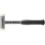 Halder Soft-Face Mallet Non-Rebound Break-Proof Steel Tube Handle Ø 30mm Nylon 585g