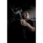 Halder BLACKCRAFT Soft-Face Mallet with Steel Tube Handle Non-Rebound 900g