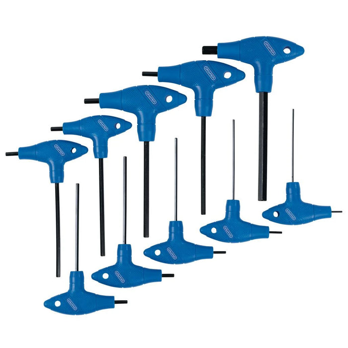 Draper Tools Metric T-Handle Hexagon Key Set (10 Piece)