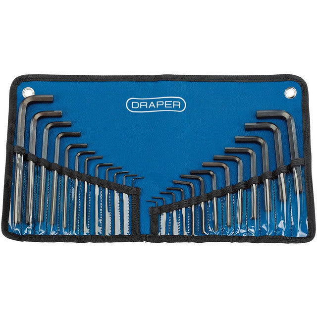 Draper Tools Metric/Imperial Combined Hexagon Key Set 25 Piece 33892