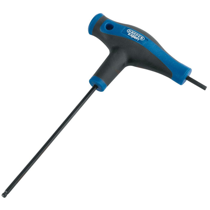 Draper Expert Soft Grip T-Handle Hexagon & Ball End Key 3.0mm