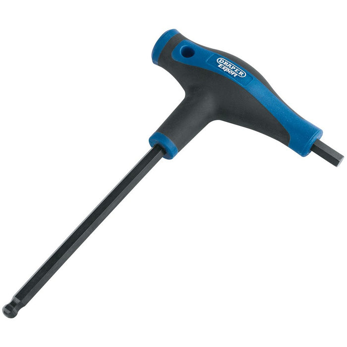 Draper Soft Grip T-Handle Hexagon & Ball End Key 8.0mm