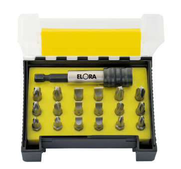 Elora Bit-box 19-Piece Stainless 3452 ST
