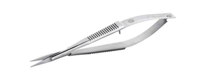 Ideal-Tek Stainless Steel Micro Scissors 346AMS.B Very Fine 100mm
