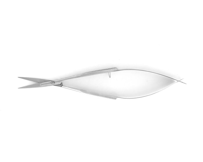 Ideal-Tek Stainless Steel Micro Scissors 346MS.B Straight 120mm