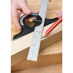 Draper Tools Combination Square with Centre Head and Protractor 300mm 34704