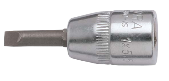 Elora Screwdriver Socket 3/8in plain slot 3500-IS 1.0