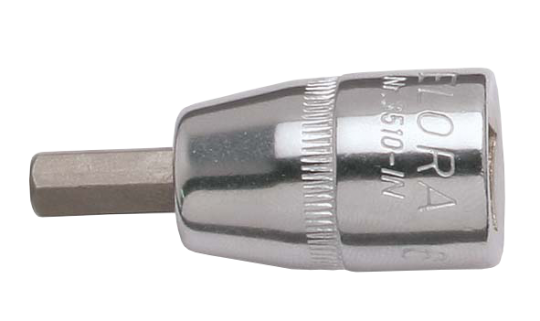 Elora Screwdriver Socket 3/8in inside hexagon 3510-IN 1/8