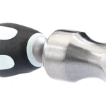 Draper Tools Pound Thru Plain Slot Soft Grip Screwdriver 6.5x150mm 35183