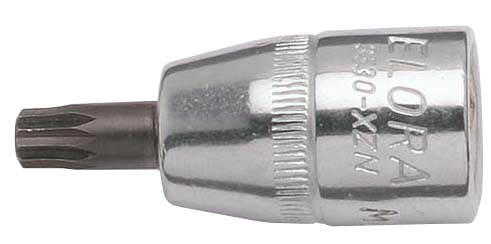 Elora Screwdriver Socket 3/8in for multi-point screws 3530-XZN 6