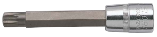 Elora Screwdriver Socket 3/8in for multi-point screws 3530-XZNL 10x93