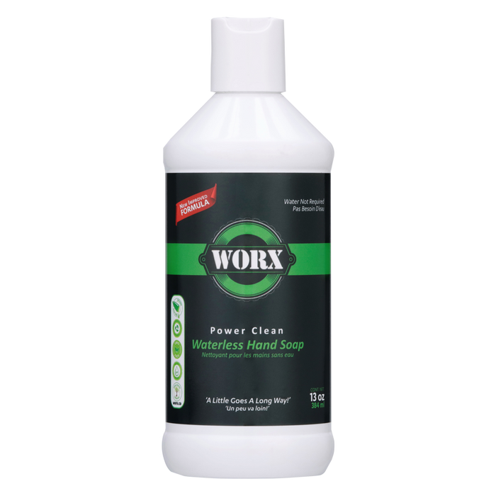 WORX Power Clean Waterless Hand Soap 384ml / 13oz