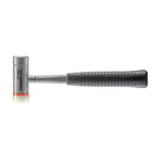 Halder FERROPLEX Combi Hammer Soft Face Mallet Steel Tube Handle 800g