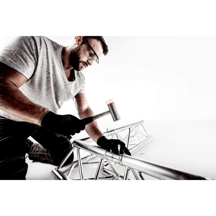 Halder FERROPLEX Combi Hammer Soft Face Mallet Steel Tube Handle 800g