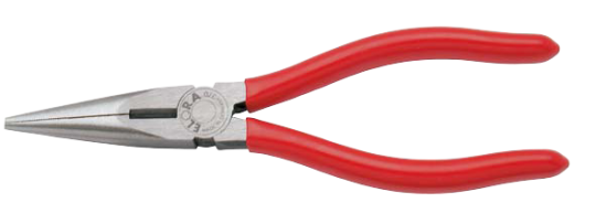 Elora Snipe Nose Plier with side cutter straight 370-200