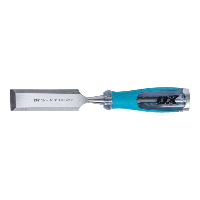 OX Tools Pro Heavy Duty Wood Chisel - 32mm