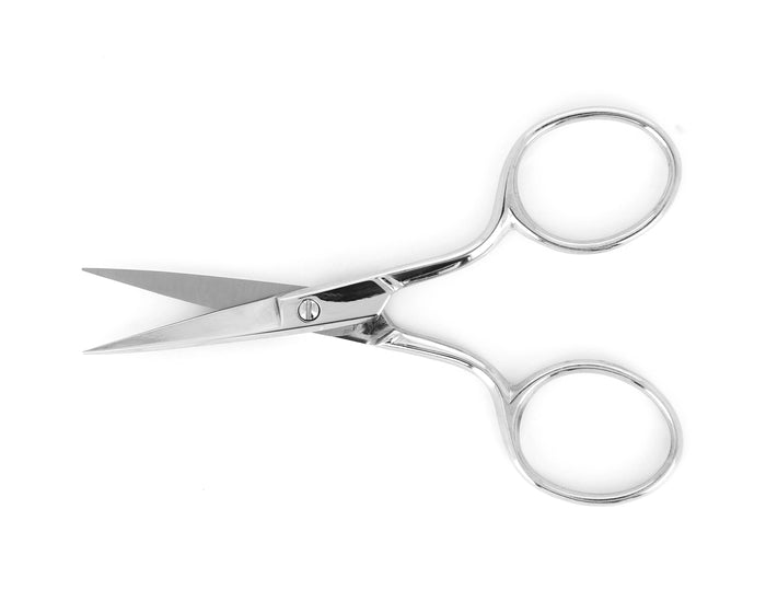 Ideal-Tek Carbon Steel Nickel Plated ProCut scissors 372S-Y35.NP Extra Fine Straight Blade 90mm
