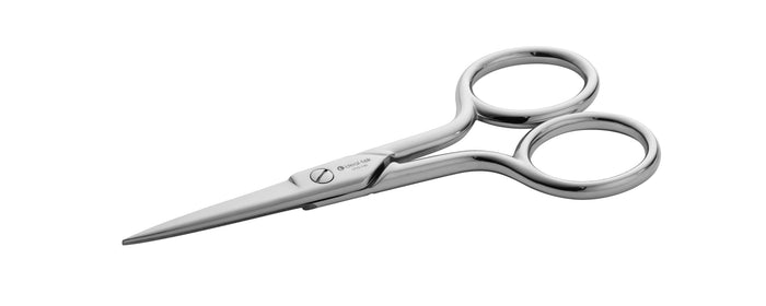 Ideal-Tek Carbon Steel Nickel Plated ProCut Scissors 372S-Y40.NP Extra Fine Straight Blade 100mm