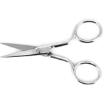 Ideal-Tek Carbon Steel Nickel Plated ProCut Scissors 372S-Y40.NP Extra Fine Straight Blade 100mm