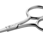 Ideal-Tek Carbon Steel Nickel Plated ProCut Scissors 372S-YL40.NP Extra Fine Straight Blade 100mm