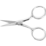 Ideal-Tek Carbon Steel Nickel Plated ProCut Scissors 372S-YL40.NP Extra Fine Straight Blade 100mm