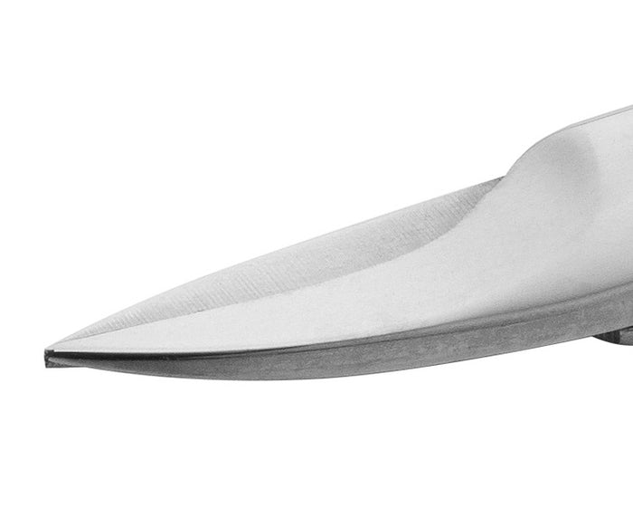 Ideal-Tek Carbon Steel Nickel Plated ProCut Scissors 375-40.NP Curved 105mm