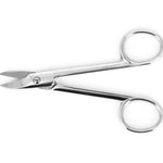 Ideal-Tek Carbon Steel Nickel Plated ProCut Scissors 375S-40.NP Strong Short Straight Blade 105mm
