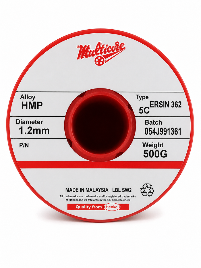 Multicore Solder HMP 5C 362 1.2mm 500g