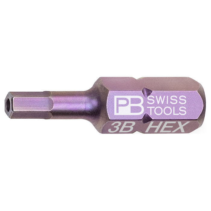 PB Swiss C6 210B Hex with Bore Hole PrecisionBit C6 6.3 (1/4