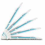 Makita Multi Material Jigsaw Blade B-52 HSS 73mm x 6-10tpi / Fast 5 Pack B-06482