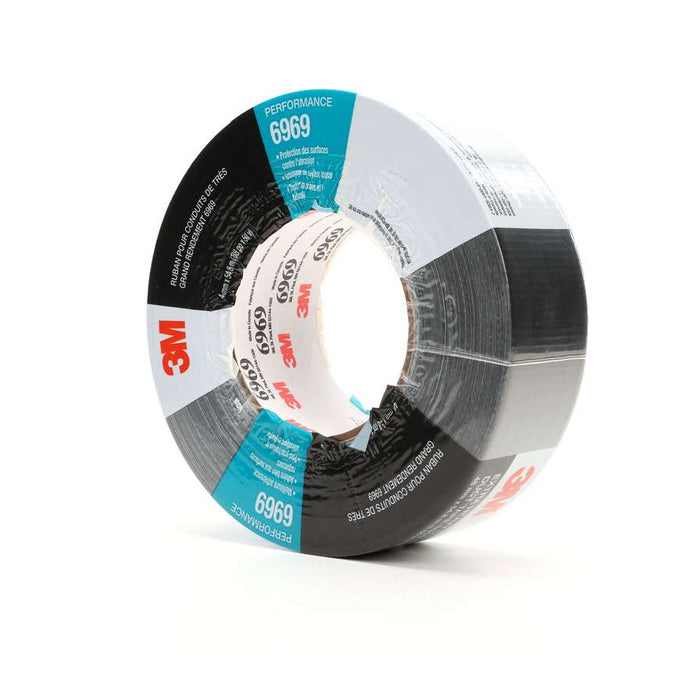 3M 6969 Extra Heavy Duty Duct Tape Black 48mm x 54.8m * BOX OF 24 *