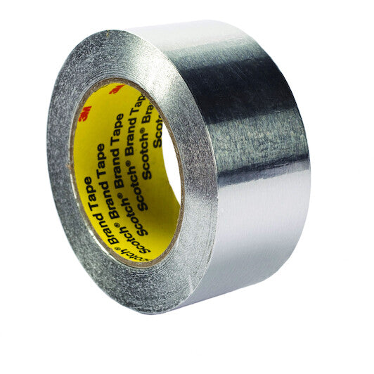3M 425 Aluminium Foil Tape Silver 50mm x 55m * BOX OF 24 *