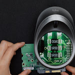 Pixel Perfect Digital Round Screen Magnifier/ Handheld LED Microscope