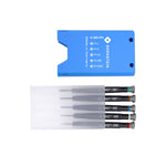 Bernstein Micro Screwdriver Phillips-Recess PH0000-PH1 Set 5 Piece in Plastic Box 4-380-PH
