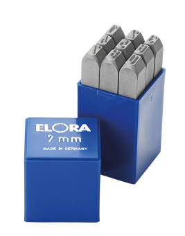 Elora Number Punch Set 9 Pce 400Z-2mm