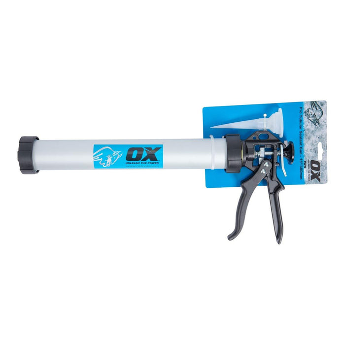 OX Tools Professional 15in Tubular Caulking Sealant Gun