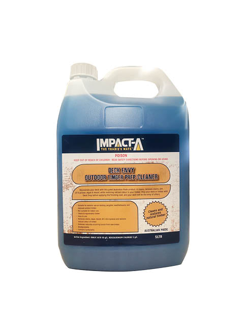 Impact-A Deck Envy Outdoor Timber Prep/Cleaner 5 Ltr