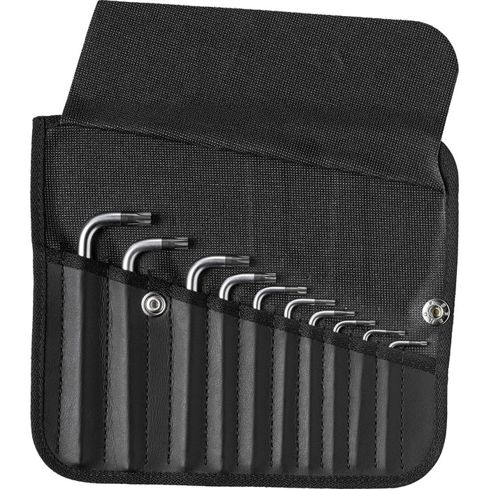 PB Swiss 10 Pce Key L-Wrench Set for Torx Screws in Case