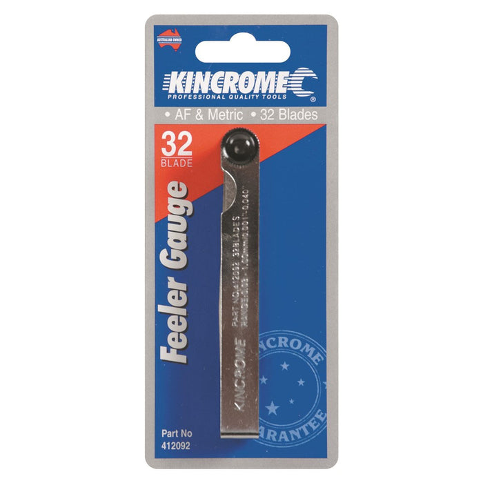 Kincrome Feeler Gauge 32 Blade 105mm (4