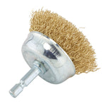 Draper Tools Brassed Steel Crimped Wire Cup Brush 50mm
