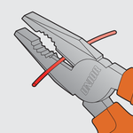 Unior 420/1VDEBI  Linemen`s Pliers VDE 180mm
