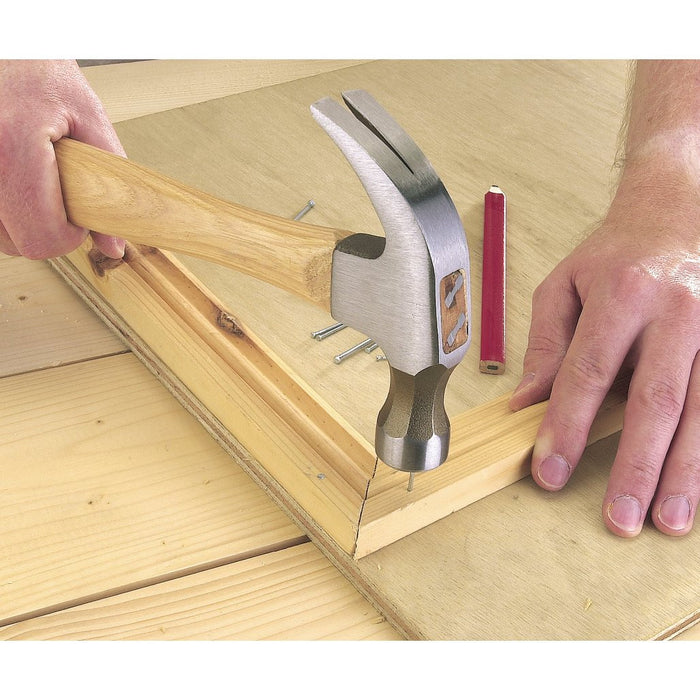 Draper Tools Hickory Shaft Claw Hammer 450g/16oz 42496