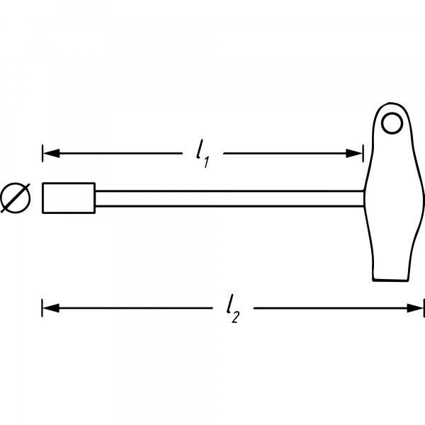 Hazet Radar Head Nut-Driver 428-3.5 Outside Hexagon Profile 3.5mm