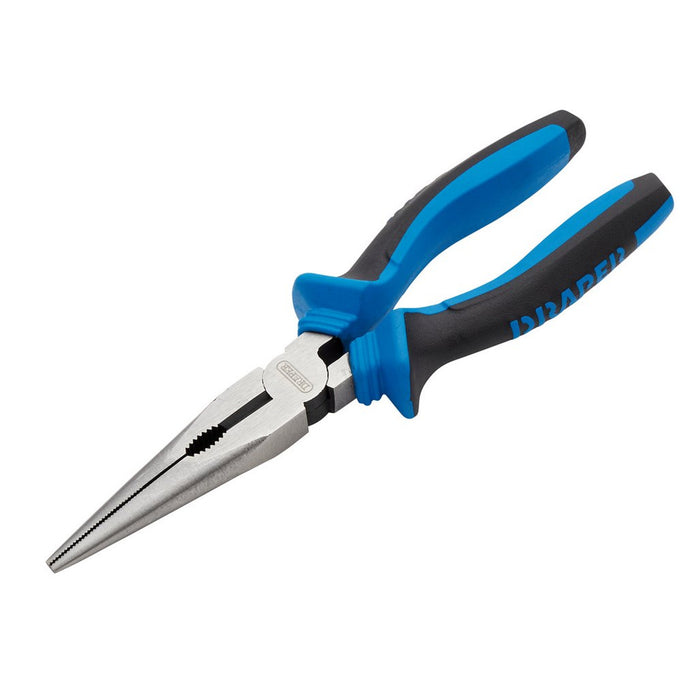 Draper Tools 200mm Soft Grip Long Nose Pliers