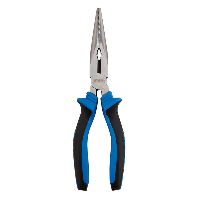 Draper Tools 200mm Soft Grip Long Nose Pliers