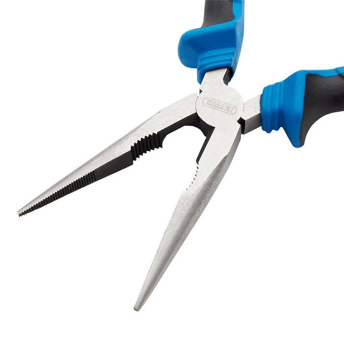 Draper Tools 200mm Soft Grip Long Nose Pliers